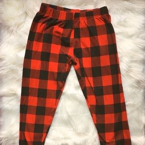 Plaid leggings
